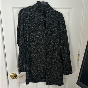 Women's Black and Gray Sweater